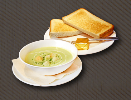 スープ＆パンセット