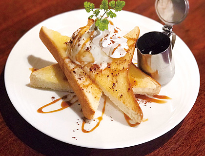 メープルハニートースト（ハーフサイズ）